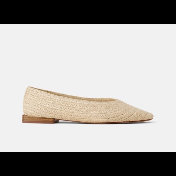 Zara raffia flats NWT - Picture 2 of 5
